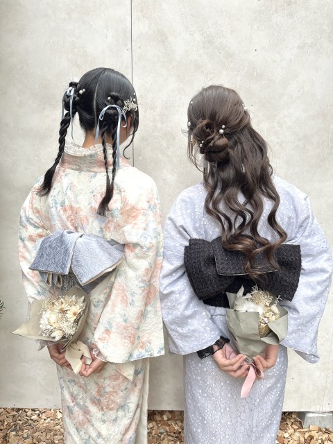 レース着物サンプル